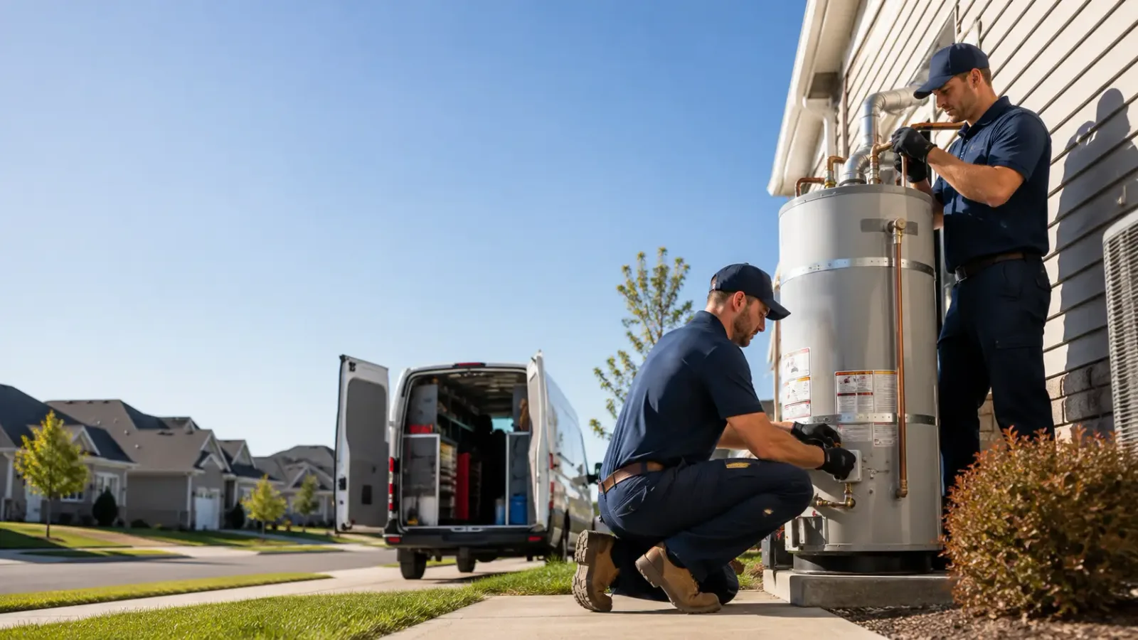 Water Heater Installation in Suamico, WI